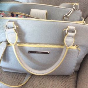 Nine West gray and yellow